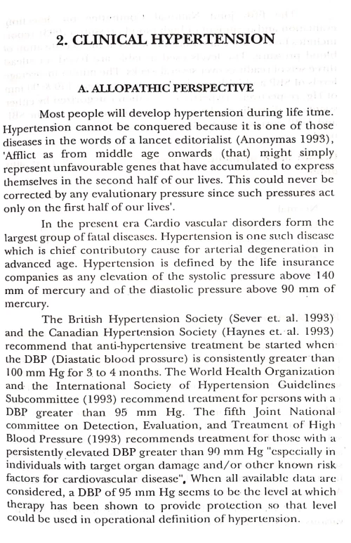 Ayurvedic Treatment for Hypertension (High Blood Pressure)